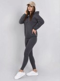 Dreiteiliges Baumwollset für Damen graphit FI763